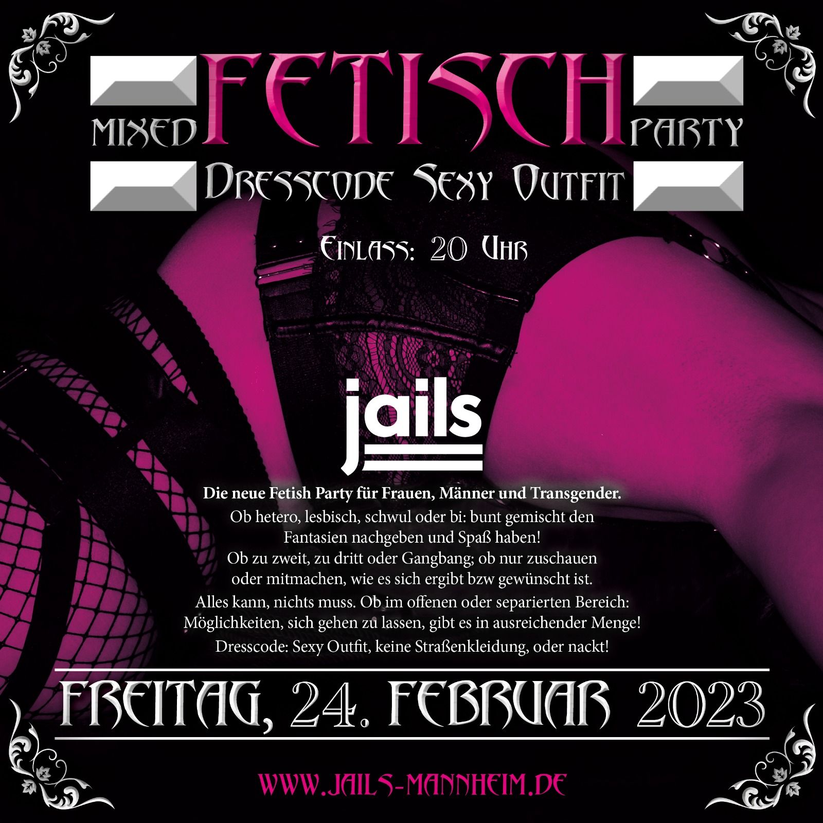 Mixed Fetisch-Party – Jails Mannheim